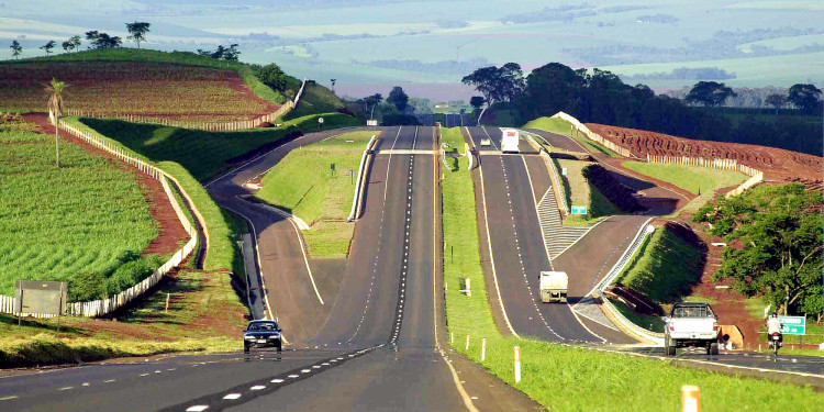 Rodovia Cândido Portinari, que liga Franca a Ribeirão Preto. Foto: Divulgação/Governo de São Paulo