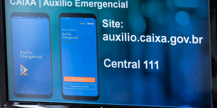 Lançamento do aplicativo CAIXA|Auxílio Emergencial. Foto: Marcello Casal Jr./Agência Brasil
