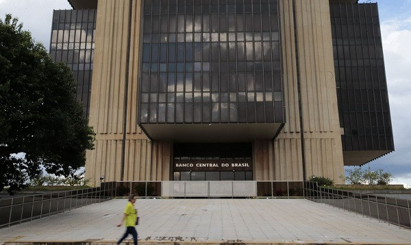 Edifício-sede do Banco Central no Setor Bancário Norte, em lote doado pela Prefeitura de Brasília, em outubro de 1967. Foto: Marcello Casal Jr/Agência Brasil