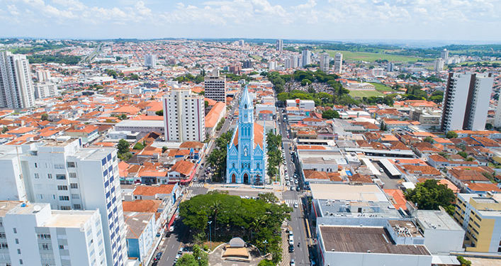 Centro de Franca. Foto: Divulgação/Perplan