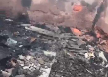 Vídeo: Família com 12 pessoas perde tudo após incêndio no Miramontes