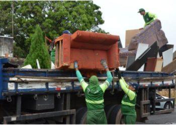 Arrastão da limpeza vai coletar materias em 36 bairros; veja a lista