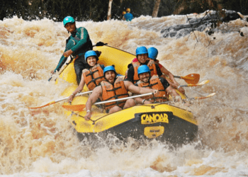 Chuvas intensas no Estado aumentam interesse por esporte aquático