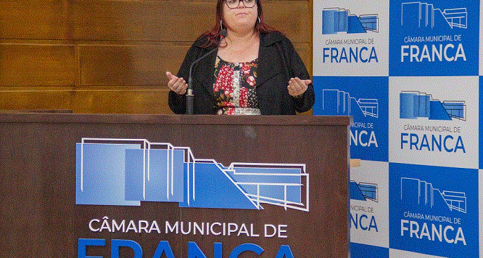 A vice-presidente do Sindicato dos Servidores Públicos Municipais Marisol Costa Silvério