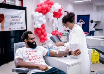Helinho Garcia e David Jackson Participam Ativamente da Campanha de Doação de Sangue do Sesi Franca