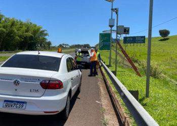 Ipem-SP faz fiscalização para validar radar de velocidade que opera na SP 334