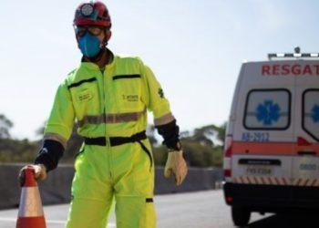 Motociclista de 32 anos atingido por dois veículos na Vila São Sebastião não resiste