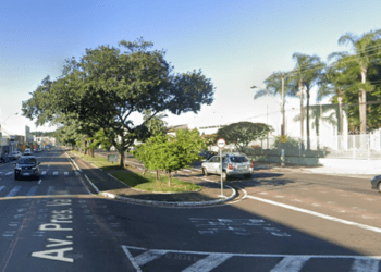 Idosa vai atravessar avenida Presidente Vargas e morre; motociclista fugiu