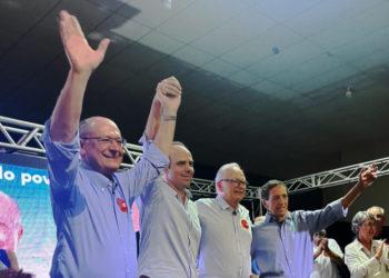 Ubiali faz convenção com vice-presidente e anuncia Gilson de Souza Jr. para vice