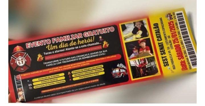 Divulgação de evento alvo de golpe em Goiás