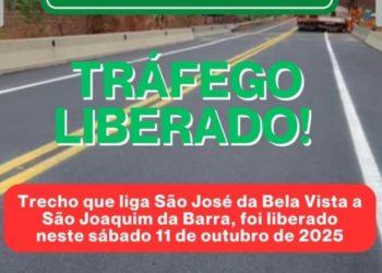 SP-345 é liberada e devolve mobilidade à região após 11 meses
