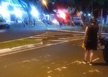 Incêndio destrói pet shop no bairro Santa Rita, em Franca