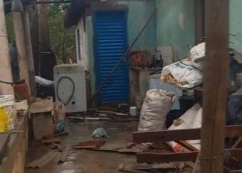 Temporal causa destruição em Delfinopolis