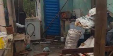 Temporal causa destruição em Delfinopolis