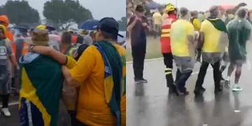 Raio atinge caminhada liderada por Nikolas Ferreira em Brasília e deixa dezenas de feridos