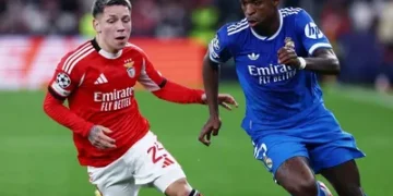 Vinícius Júnior denuncia racismo após gol decisivo na Champions: “Racistas são covardes”