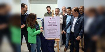 Deputada Federal Adriana Ventura inaugura tomógrafo na Santa Casa de Franca
