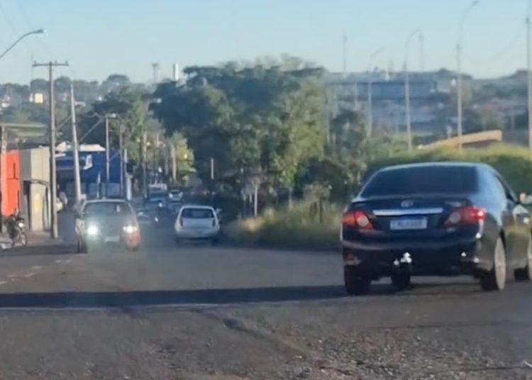 Motorista denuncia trânsito perigoso  e pede instalação de muretas em Franca